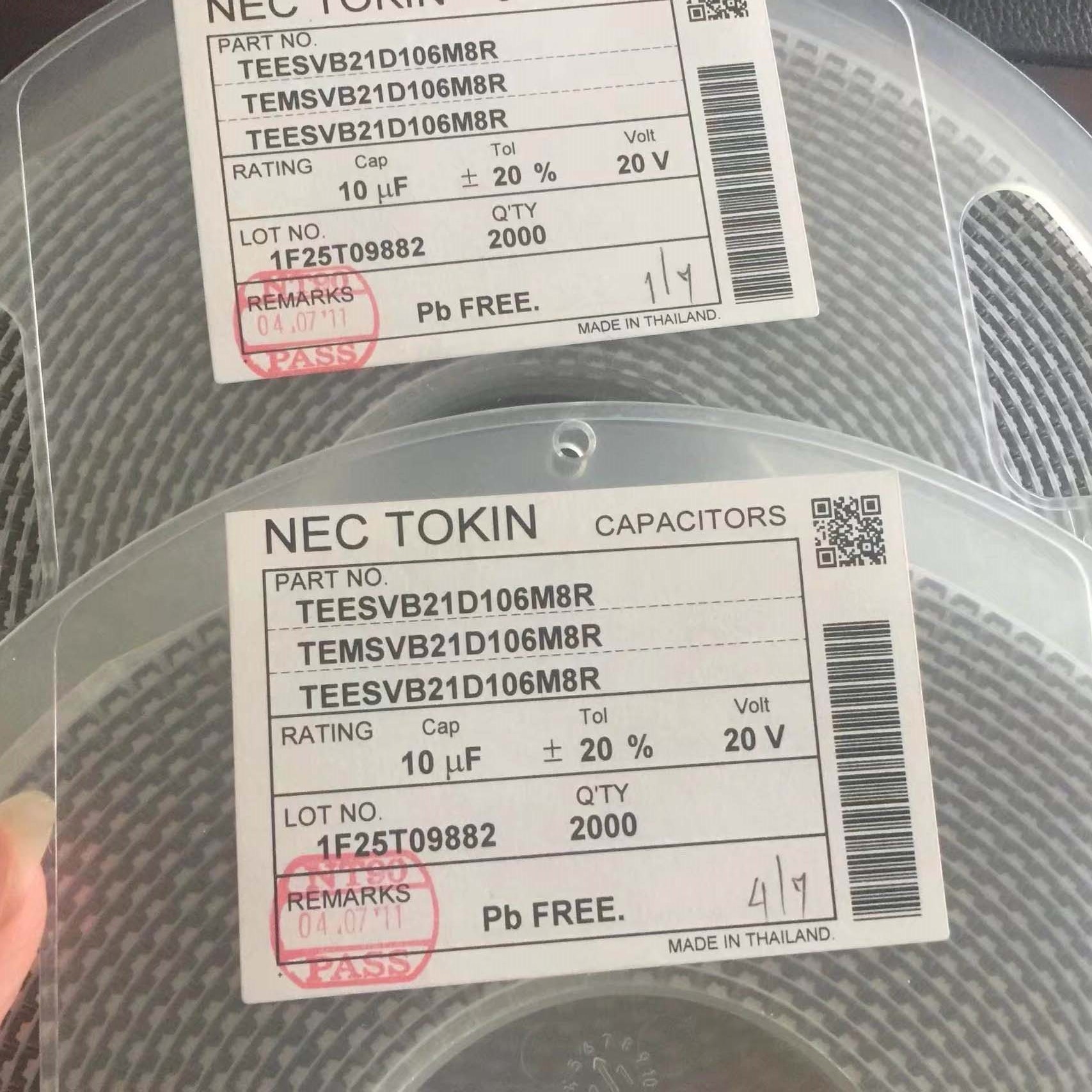 钽电容22UF10V B型 3528 TAJB226K010RNJ一系列产品BOM表配套电子