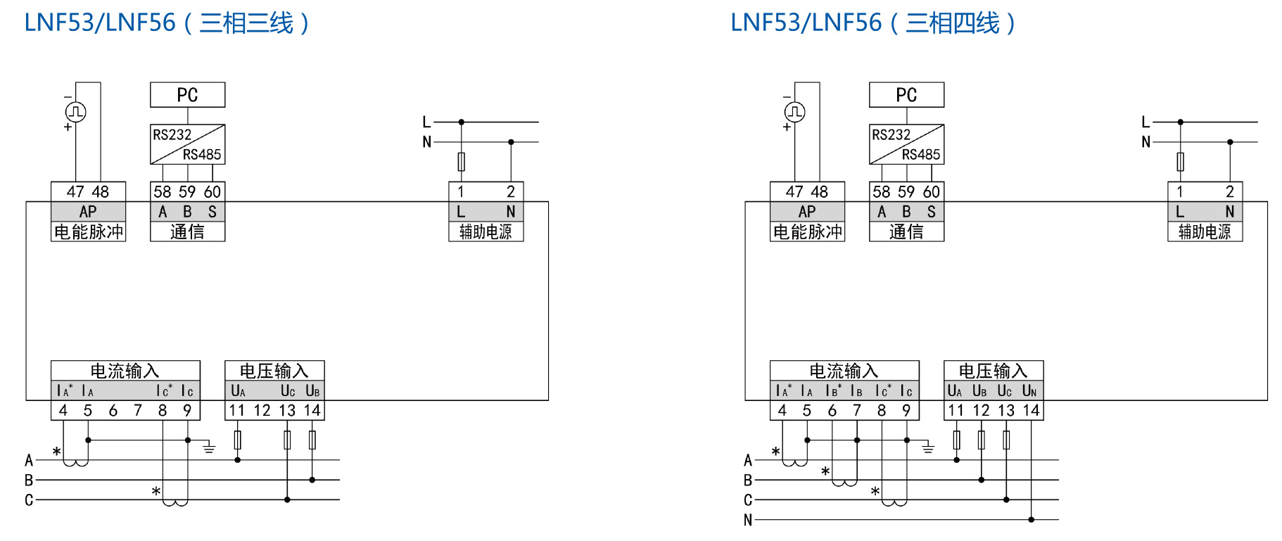 lnf53.56（典型接线）