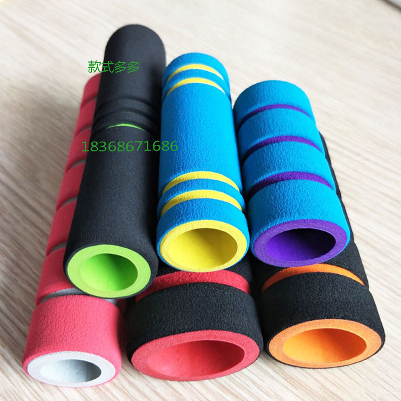 NBR发泡海绵手柄护套 耙子橡塑发泡管套  园林五金工具泡棉手把套