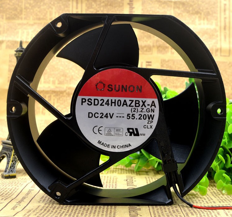 原装【SUNON】PSD24H0AZBX-A (2).Z.GN 24V 55W 希望森兰变频风机