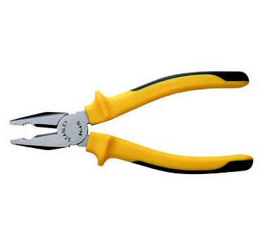 双色柄钢丝钳,8"/史丹利