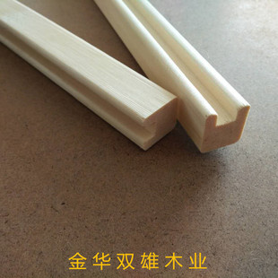Solid wood decorative painting lines blackboard speech Board border manufacturers wholesale camphor pine wood lines 1.8*2 Knotless