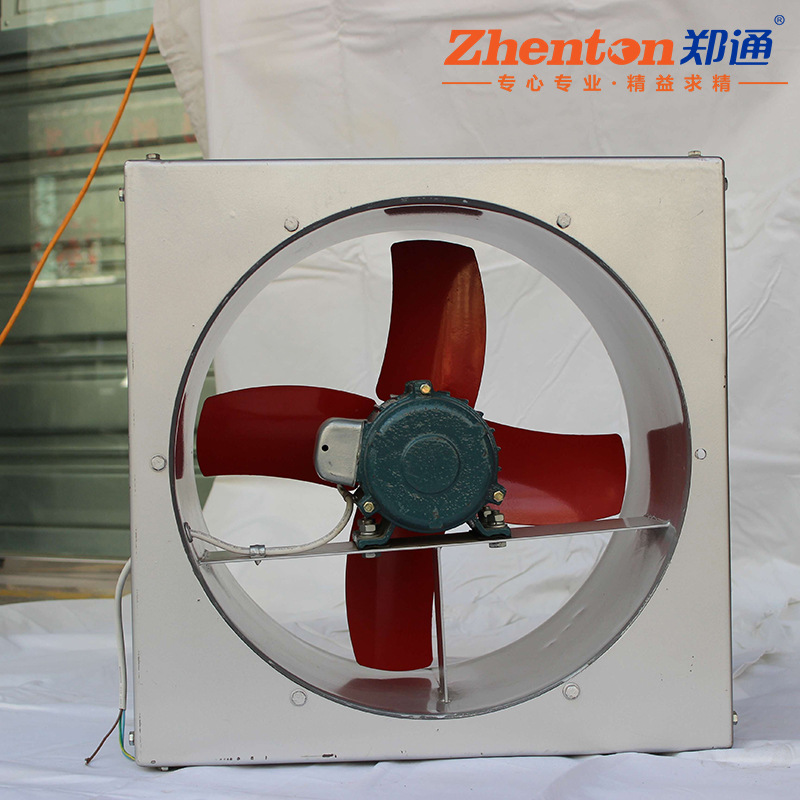 厂家直销方形壁式轴流风机厨房饭店抽油烟风机大风量强吸力可定制