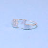 Jewelry, fresh ring, Japanese and Korean, simple and elegant design, on index finger, internet celebrity