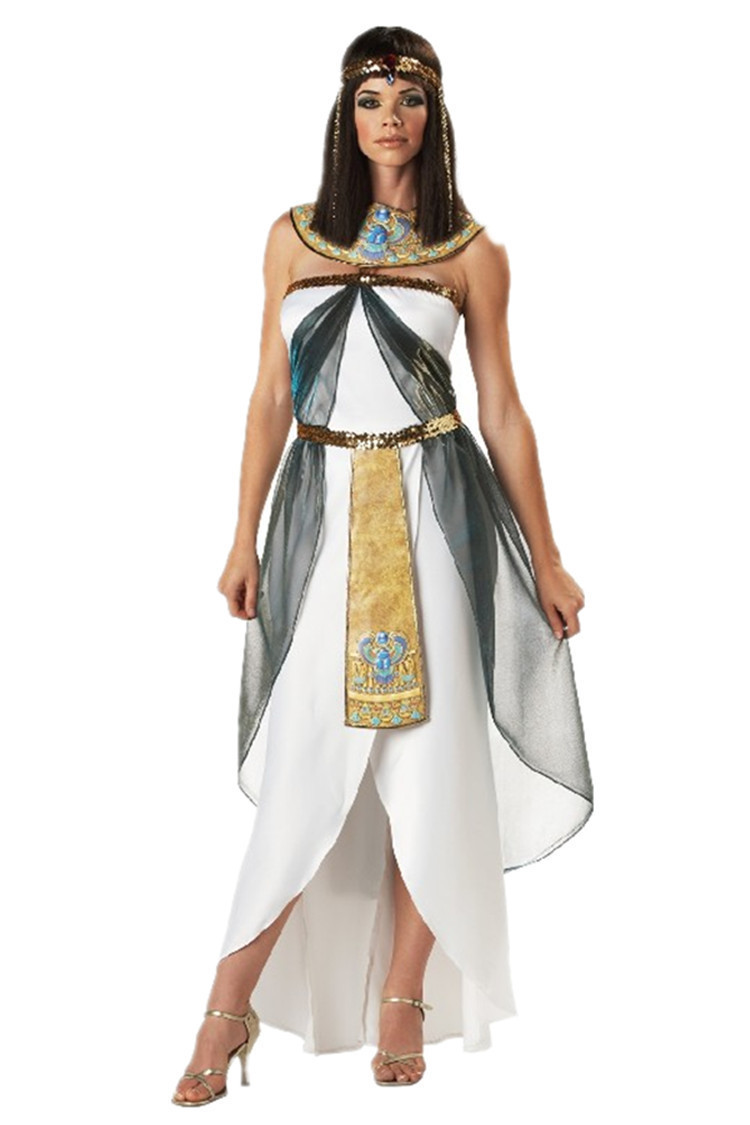 万圣节希腊女神服角色扮演服印度舞表演服埃及艳后化妆舞会演出服 价格 厂家 哪里买 我有货 B 5yoho Cn