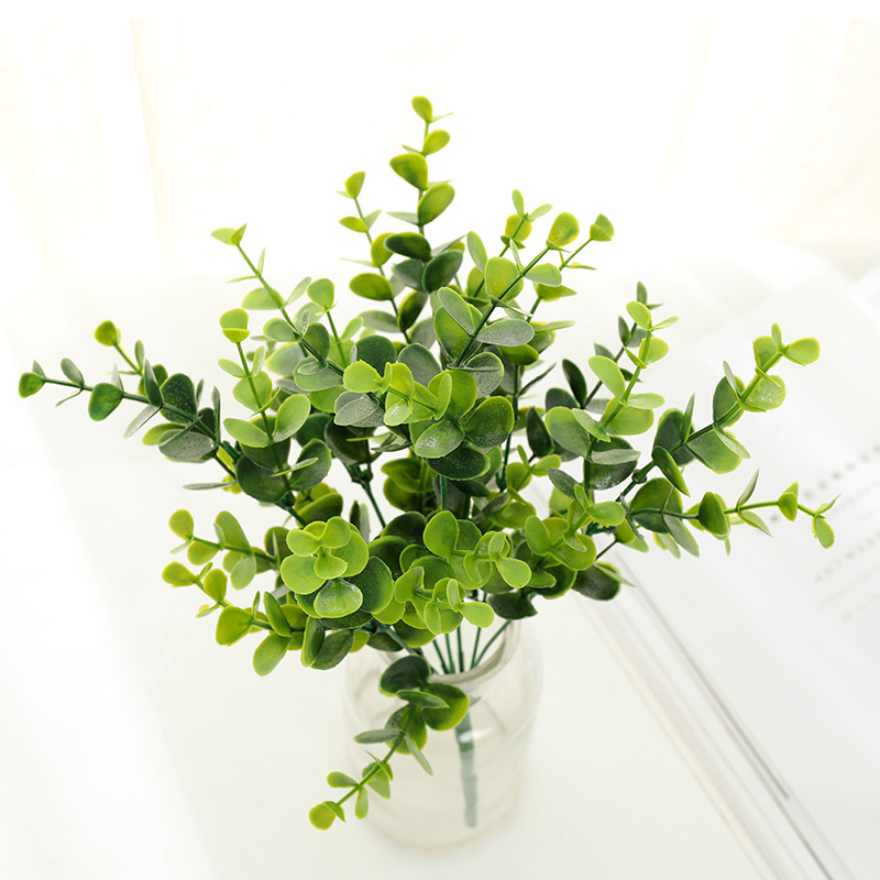 Simulation Eucalyptus Money Leaf Wedding Decoration display picture 4