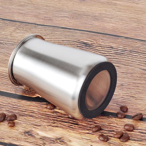 Stainless steel powder sifter, sanding filter, powder spreader, aroma cup, powder collector, hand-brewed coffee utensil, coffee powder collector