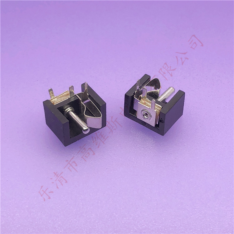 厂家DC010电源插座 dc插座 尺寸8*9*12 DC直流插座 DC母座
