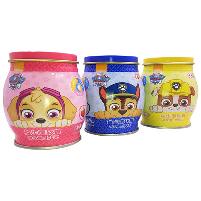 亿智小狗汪汪队立大功益生菌草莓味酸奶味软糖香蕉味儿童零食105g