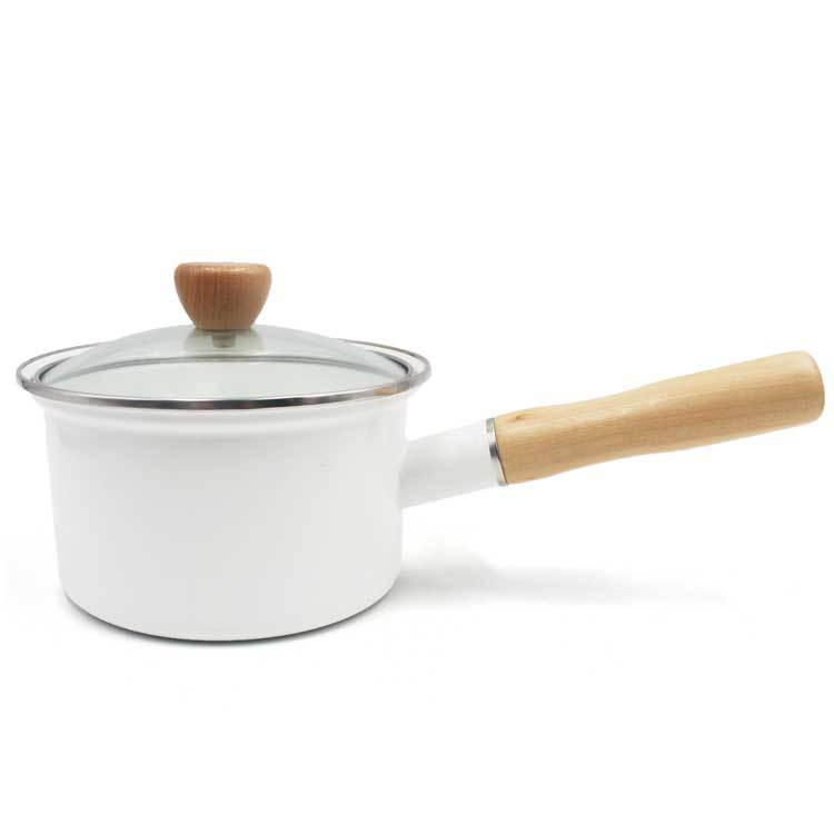 Купить Белую Эмалированную Кастрюлю