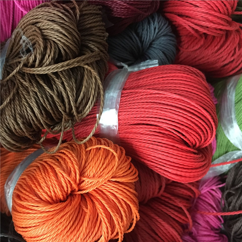 现货批发1-5MM彩色韩国蜡绳 手工DIY制作蜡线 手链项链配饰绳子