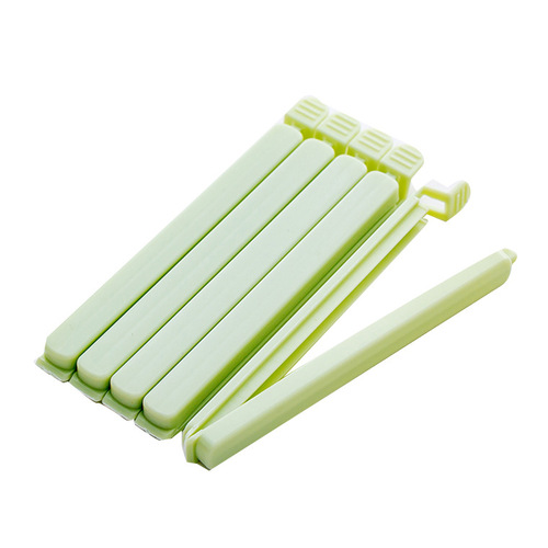 Pack of 5 sealing clips, snack food clips, bag sealing clips, plastic bag clips, food sealing clips