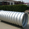 Manufactor Metal corrugated pipe Metal corrugated pipe Galvanized Metal corrugated pipe