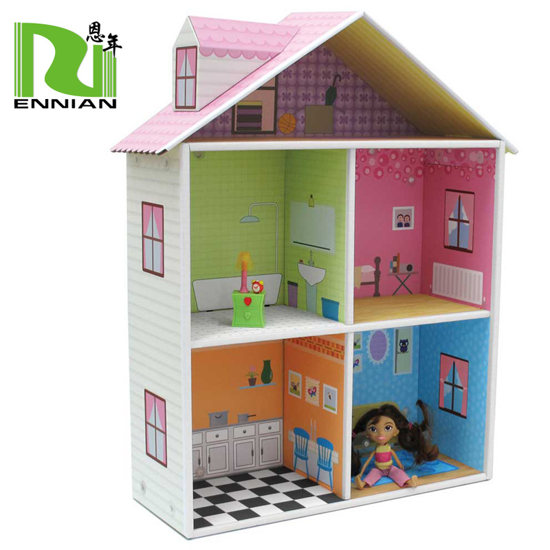 可手绘儿童纸玩具 培养儿童兴趣家具 益智纸质玩具商超展示效果佳