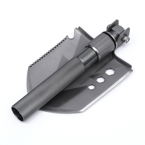 Manufacturer wholesale multifunctional military shovel outdoor camping supplies engineer shovel vehicle-mounted folding carbon steel military shovel