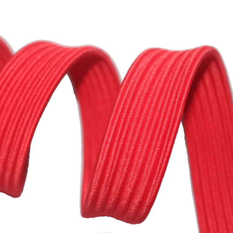 裕彤纺织直供32锭双层弹力绑带 PP/POY弹力绑带绳 25MM宽*3MM厚