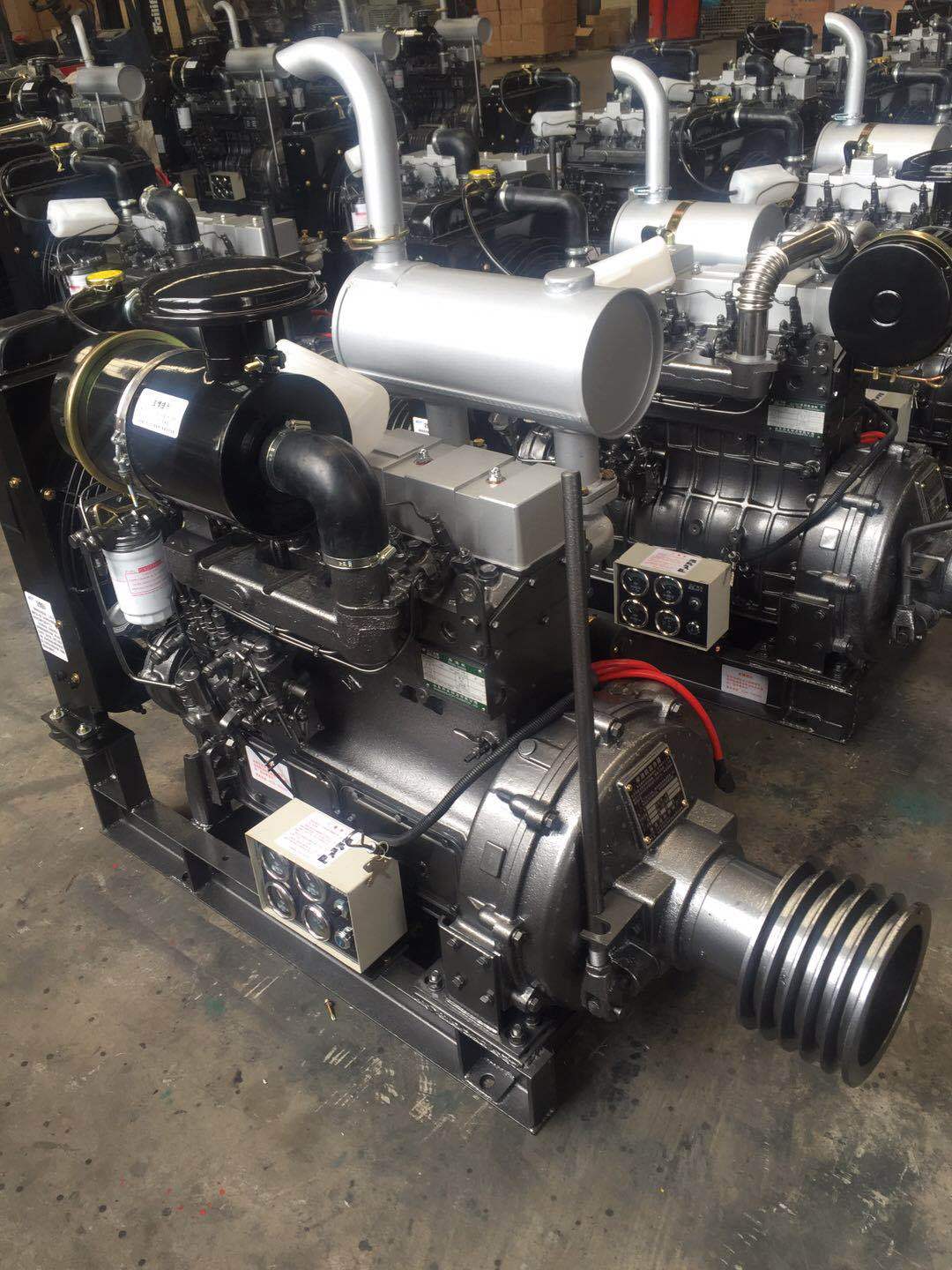 水泥罐车整套打气泵 颗粒饲料整套打气泵柴油机4102柴油机