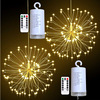 Cross border spot 8 function remote control Battery Box Fireworks lamp modelling Copper Lamp string festival decorate Copper