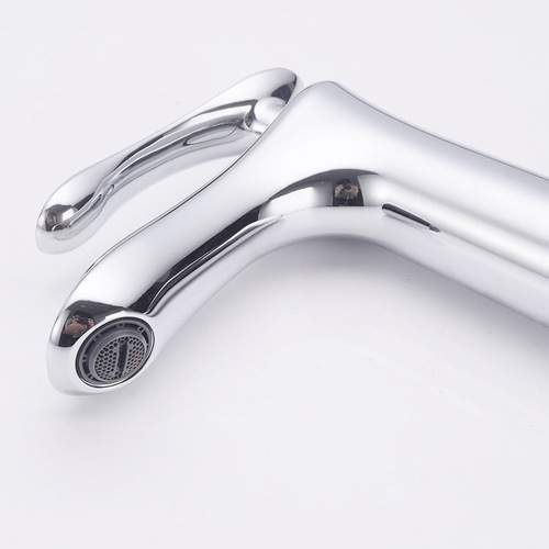 Copper alloy bathroom wash basin faucet hot and cold water two-in-one wash basin basin faucet