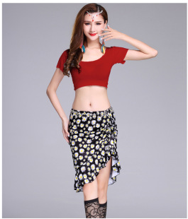 Jinhang Belly Dance Costume 2020 New Practice Clothes Modal Dance Clothes Adult Large Size Performance Clothes Set