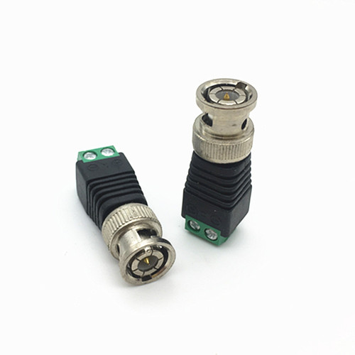 Green terminal BNC male welding-free power adapter Q9 surveillance camera BNC terminal block positive and negative