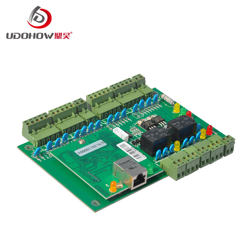 鼎昊微耕正品品牌带标网络WG2004.net门禁四门控制板联网TCP/IP