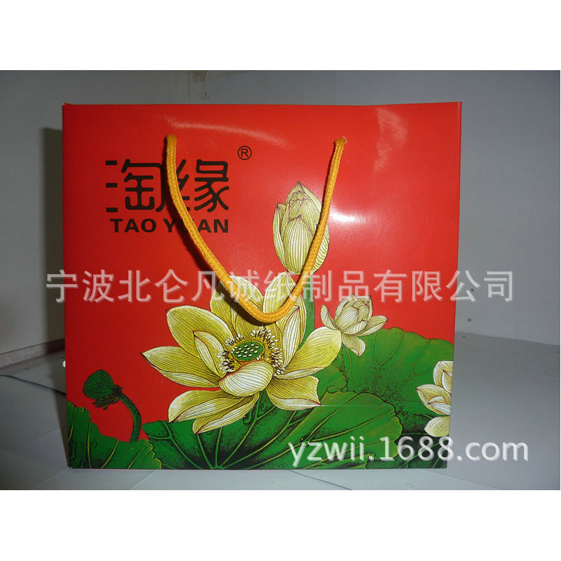 厂家销售 宁波北仑高档服装礼品袋  手提袋