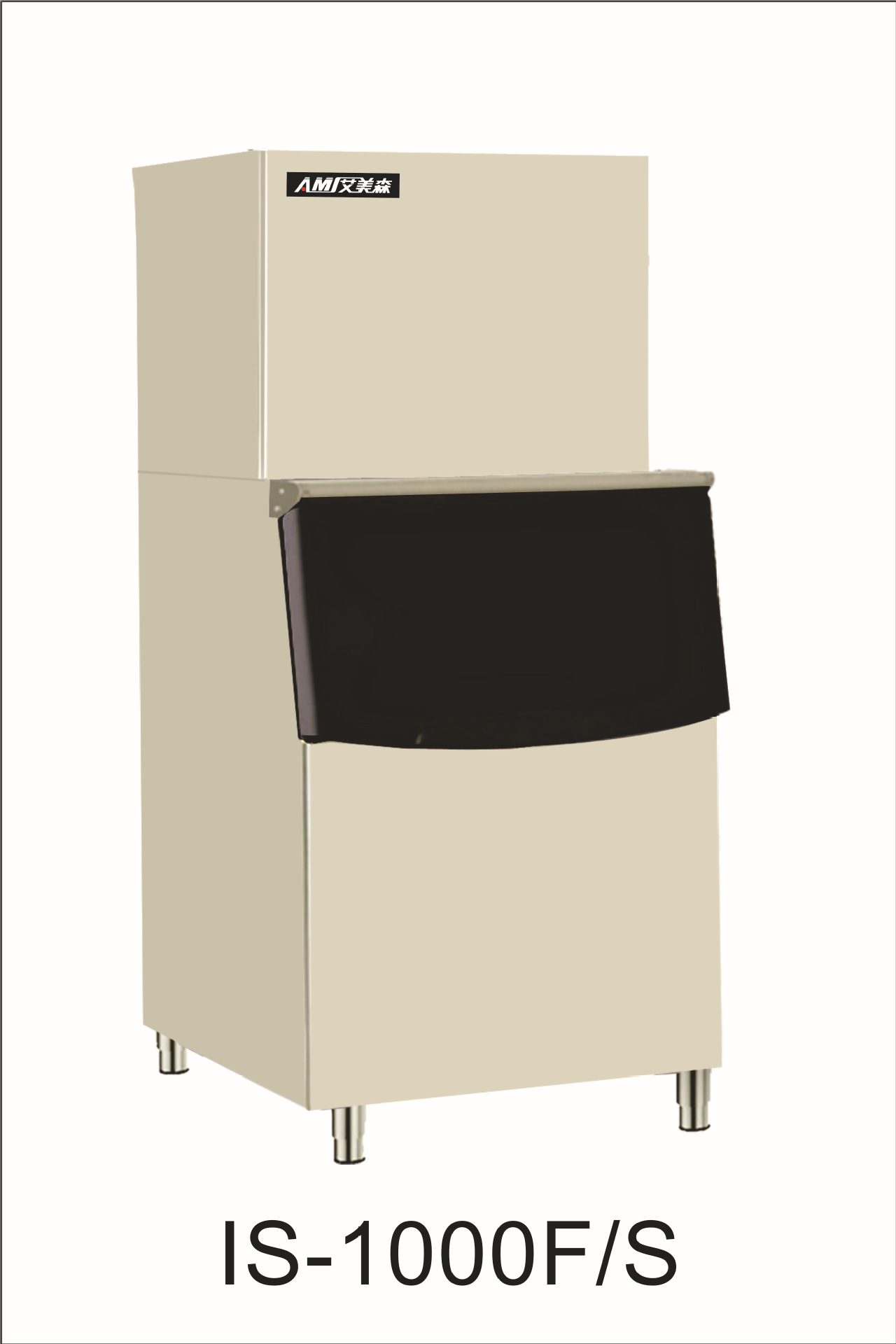 IS-1000F/S分体式制冰机 商用大型制冰 可用与餐饮 酒吧 KTV