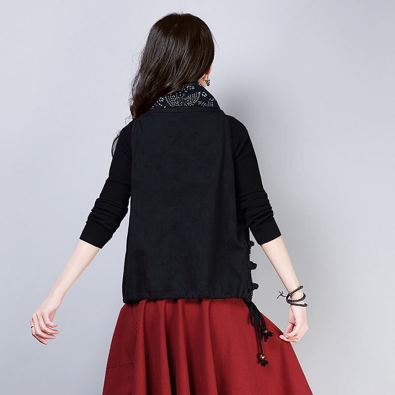 Gilet femme en Coton et lin - Ref 3317699 Image 5