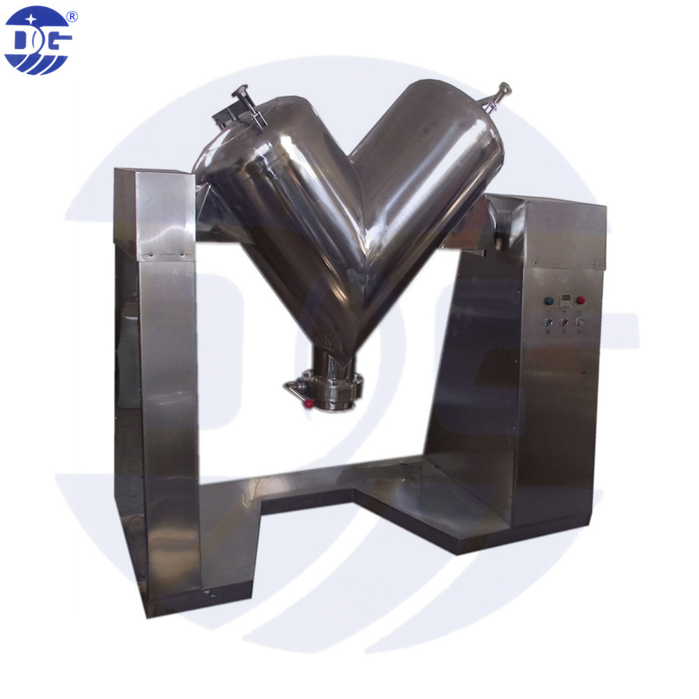 广州德工VH-100单臂V型混合机 干粉混合机 实验室小型混合机