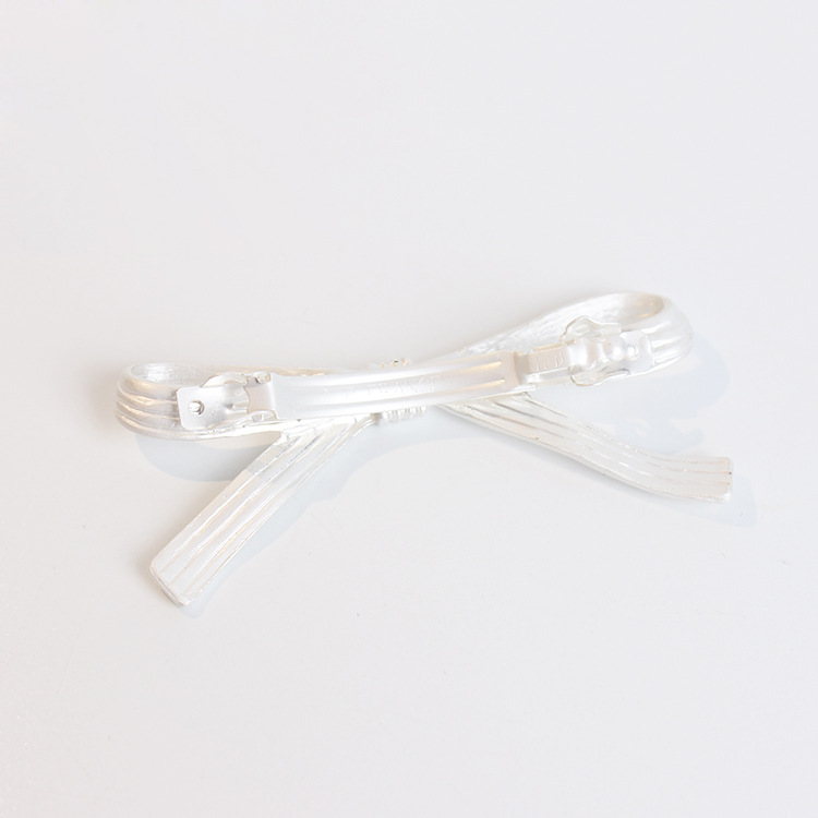 Korean Alloy Bow Sweet Top Clip display picture 8