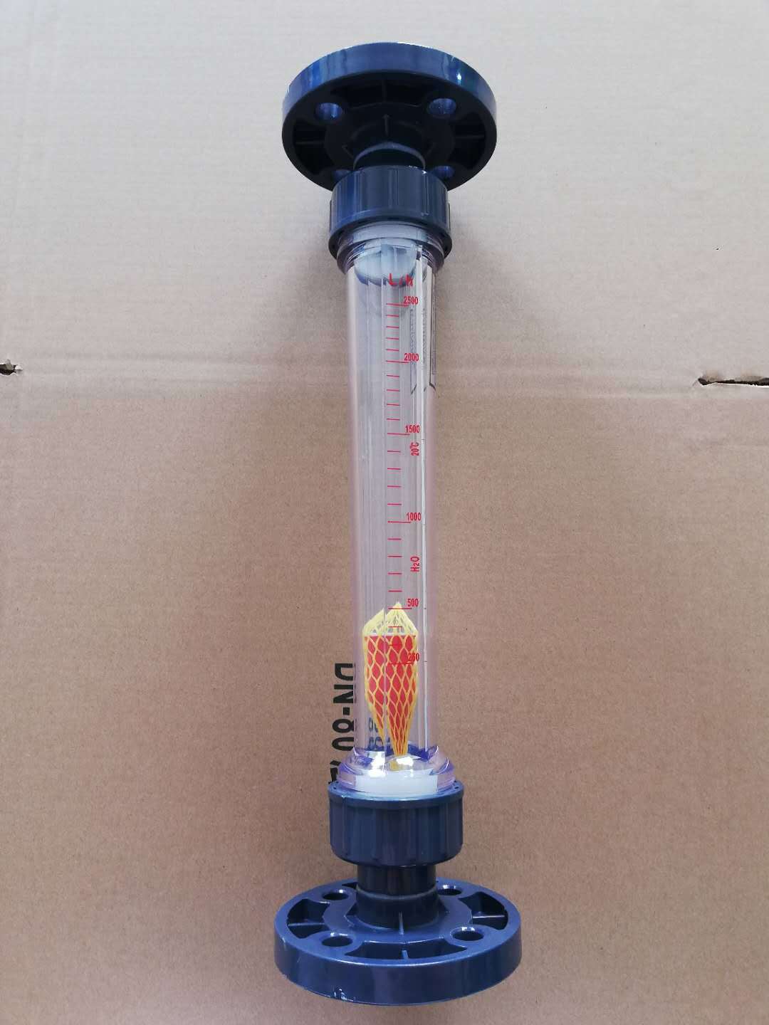 小口径塑管流量计 带法兰接口 厂家直销