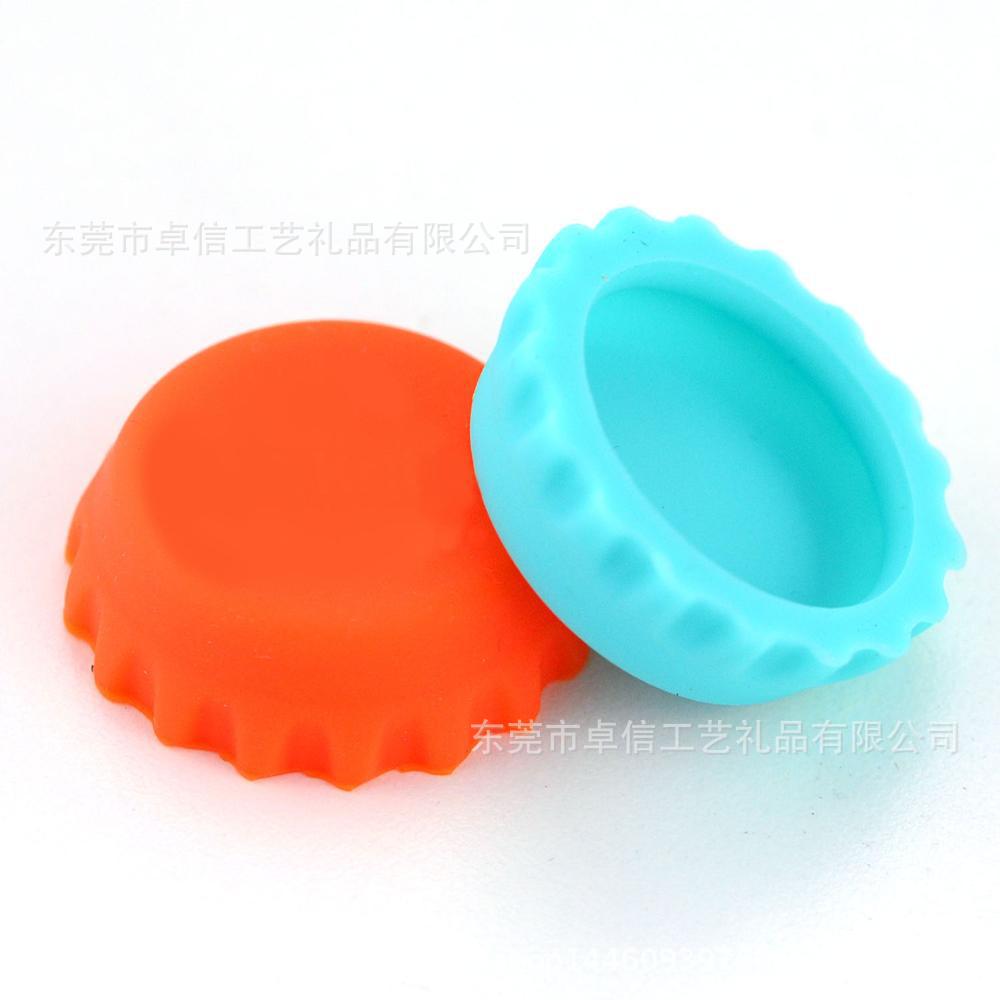 新创意生活礼品硅胶啤酒瓶盖 保鲜盖 硅胶工厂供应批发 物美价廉