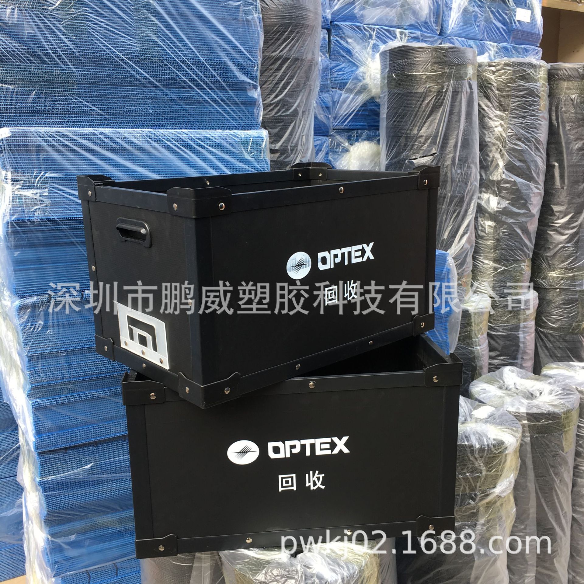 厂家定制5mm防静电骨架箱 中空板PP隔板/刀卡/中空箱/定做收纳箱