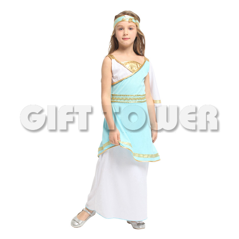 Stage performance costume Princess series clothing G-0312 Little Princess performance costume Children long-sleeved princess detail image 3