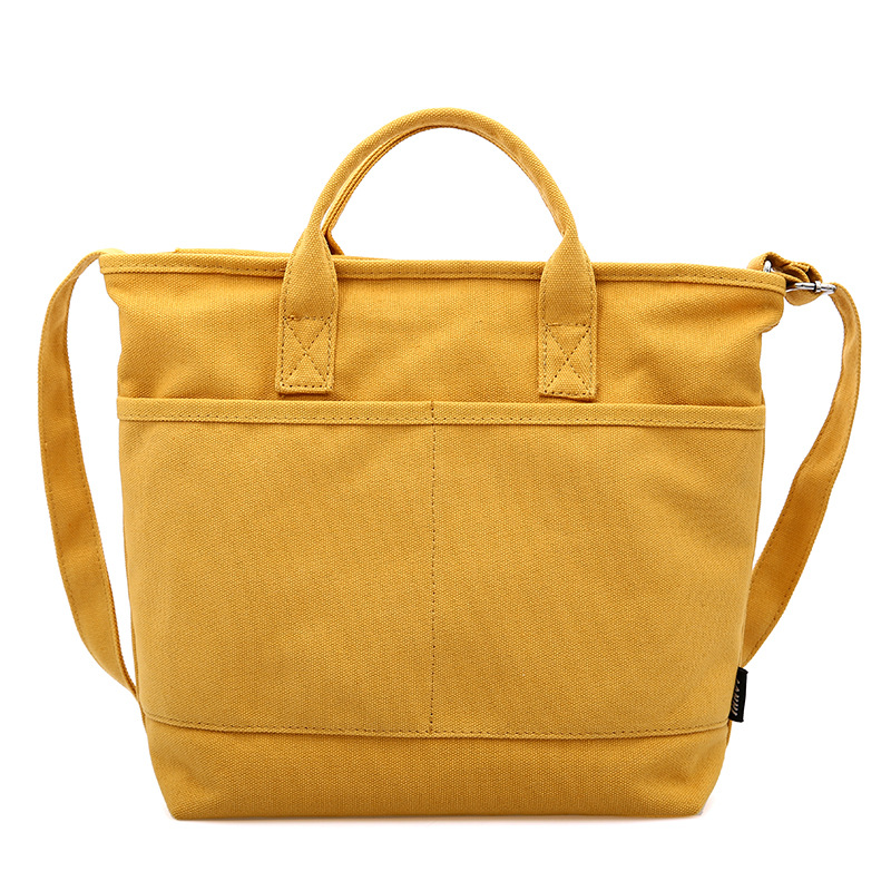 帆布包女单肩包帆布袋手绘定制logo布袋定做购物袋手提袋环保袋包