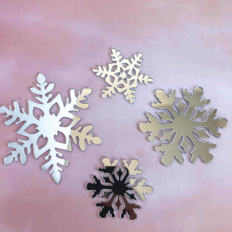 Christmas Snowflake Arylic Family Gathering Cake Decorating Supplies display picture 2