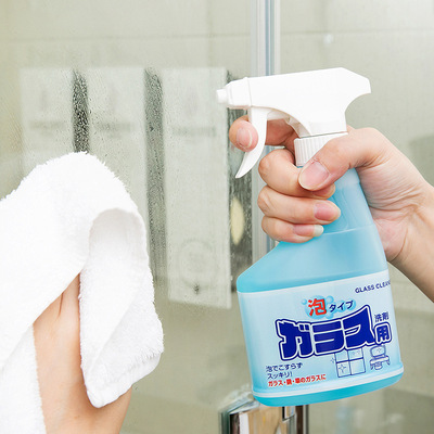 日本进口ROCKET玻璃清洁剂家用浴室清洗剂液强力去污清洁液300ml|ms