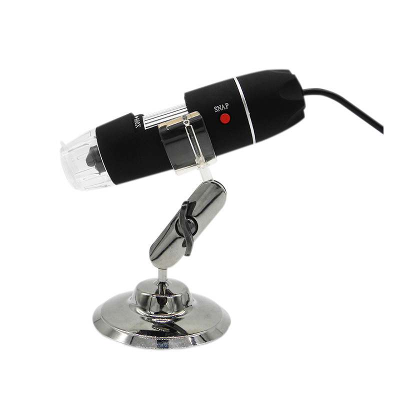 便携式800倍USB电子显微镜 8灯数码显微镜 电子双目显微镜