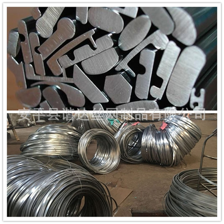 不锈钢异型线材 冷轧光亮异型丝 冷拉异型丝 三角丝 半圆丝