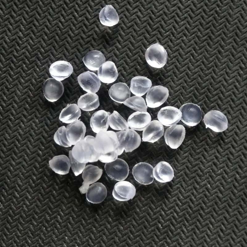 透明PVC80度90度食品级环保颗粒 无异味 高透明PVC眼罩轮子专用料