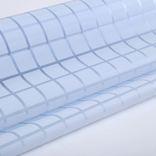 白色方格橱窗玻璃贴 磨砂 卫生间隔断玻璃装饰墙贴外贸