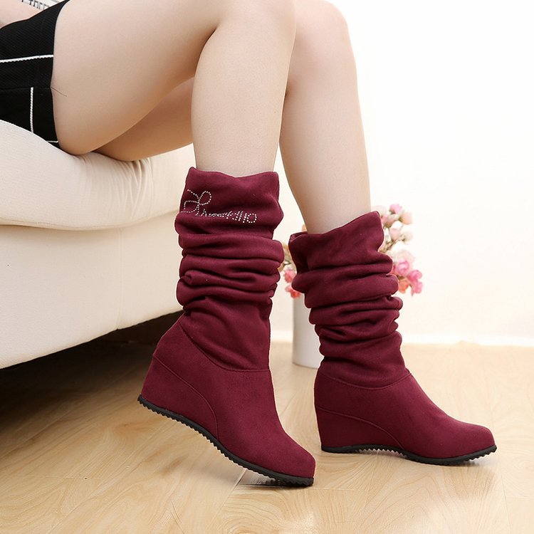 Bottes femme en Daim - Ref 3355238 Image 42