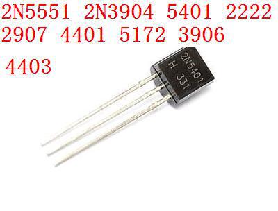 Line transistor 2N3904 2N5551 5172 5401 2222 3906 4401 4403 2907