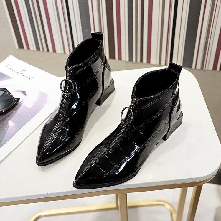 Bottes femme en PU artificiel - Ref 3355426 Image 4