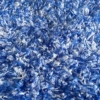 Blue and white