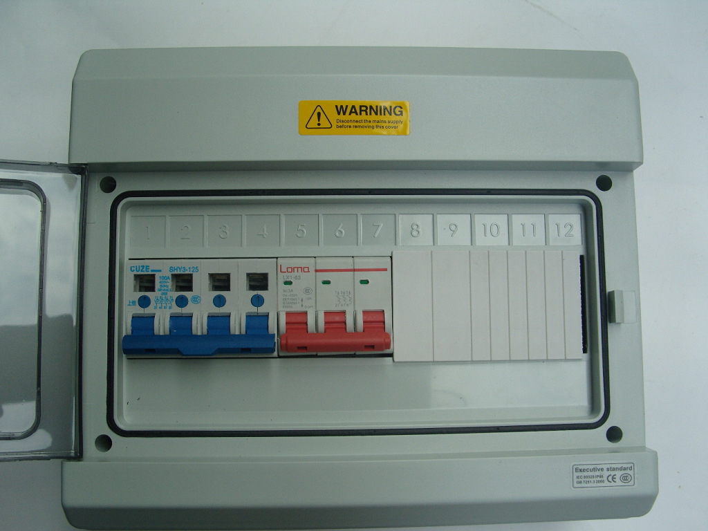 隆顶电气  IP67 IP68 隔离+断路器+熔断器+漏保 电缆分支箱