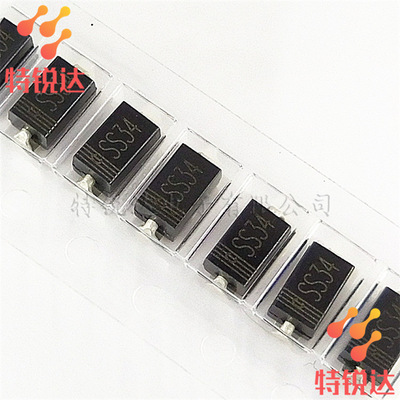 1N5822 Silk screen: SS34 SMA encapsulation Foot 3A Schottky diodes Toshiba/ Toshiba