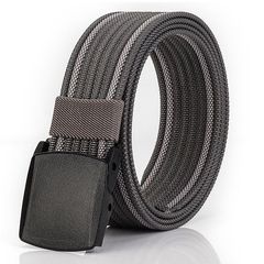 New Autumn Fashion Nylon Casual Versatile Belt Lightweight Quick-Dry No Metal Logo Embeddable