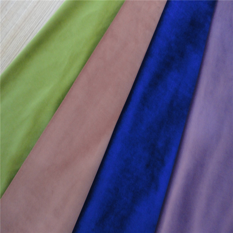 现货素色32针丽丝绒荷兰绒服装面料棉服面料沙发窗帘面料